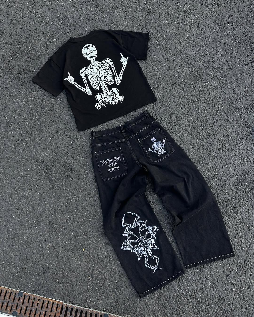 Amalfi Skeleton Graphic Tee