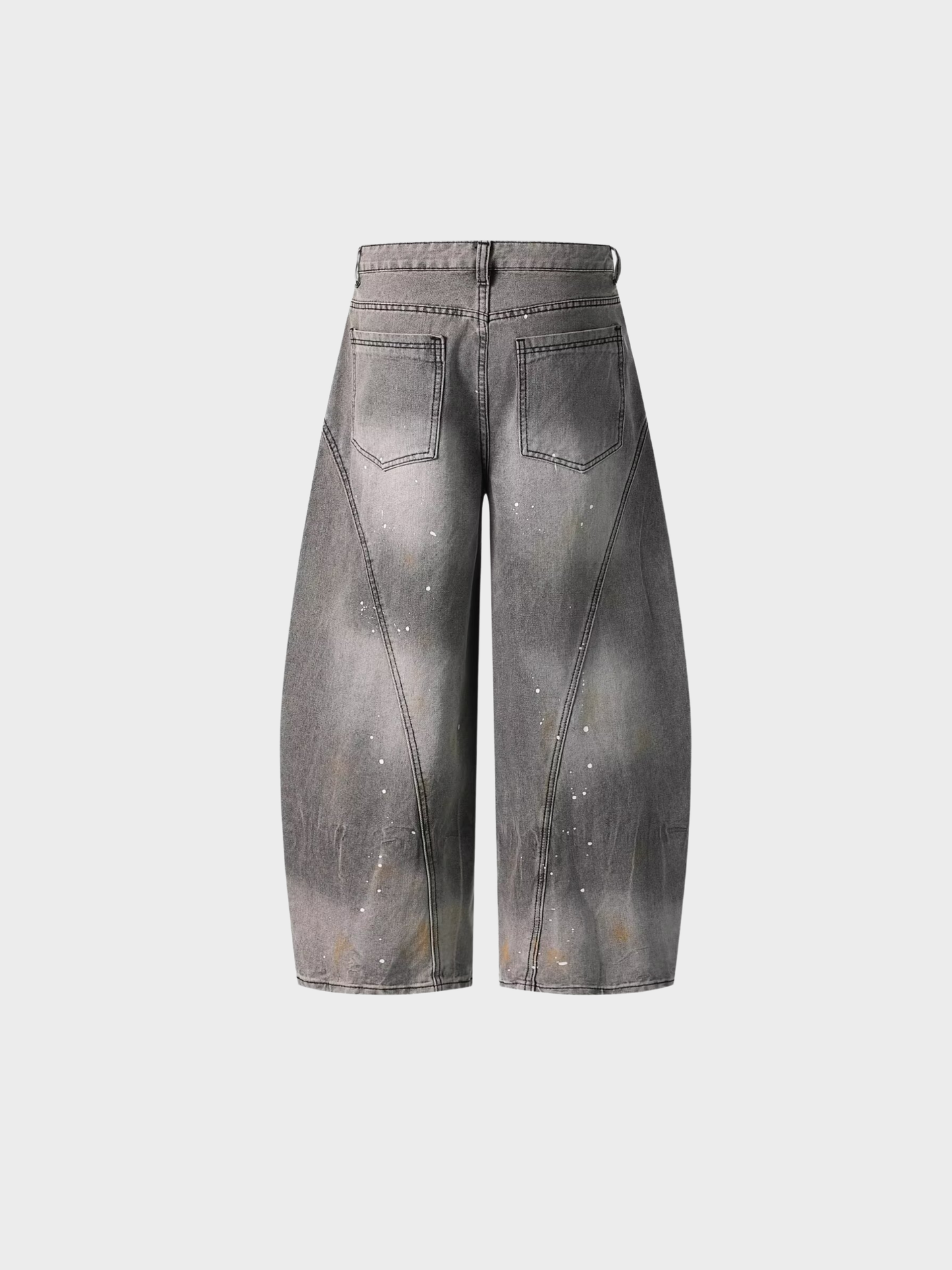 Smoky Barrel Wide Denim Jeans