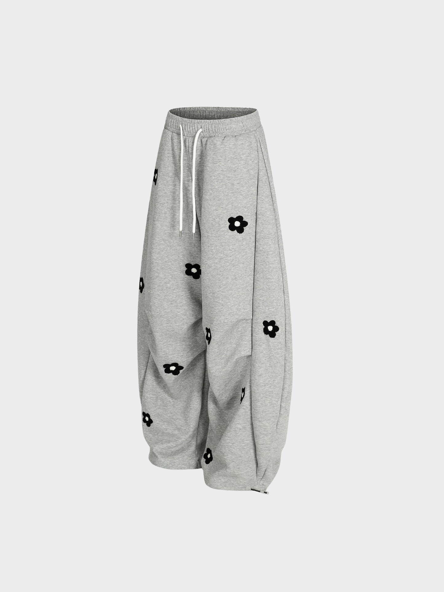 Amalfi® Embroidered Bloom Barrel Sweatpants