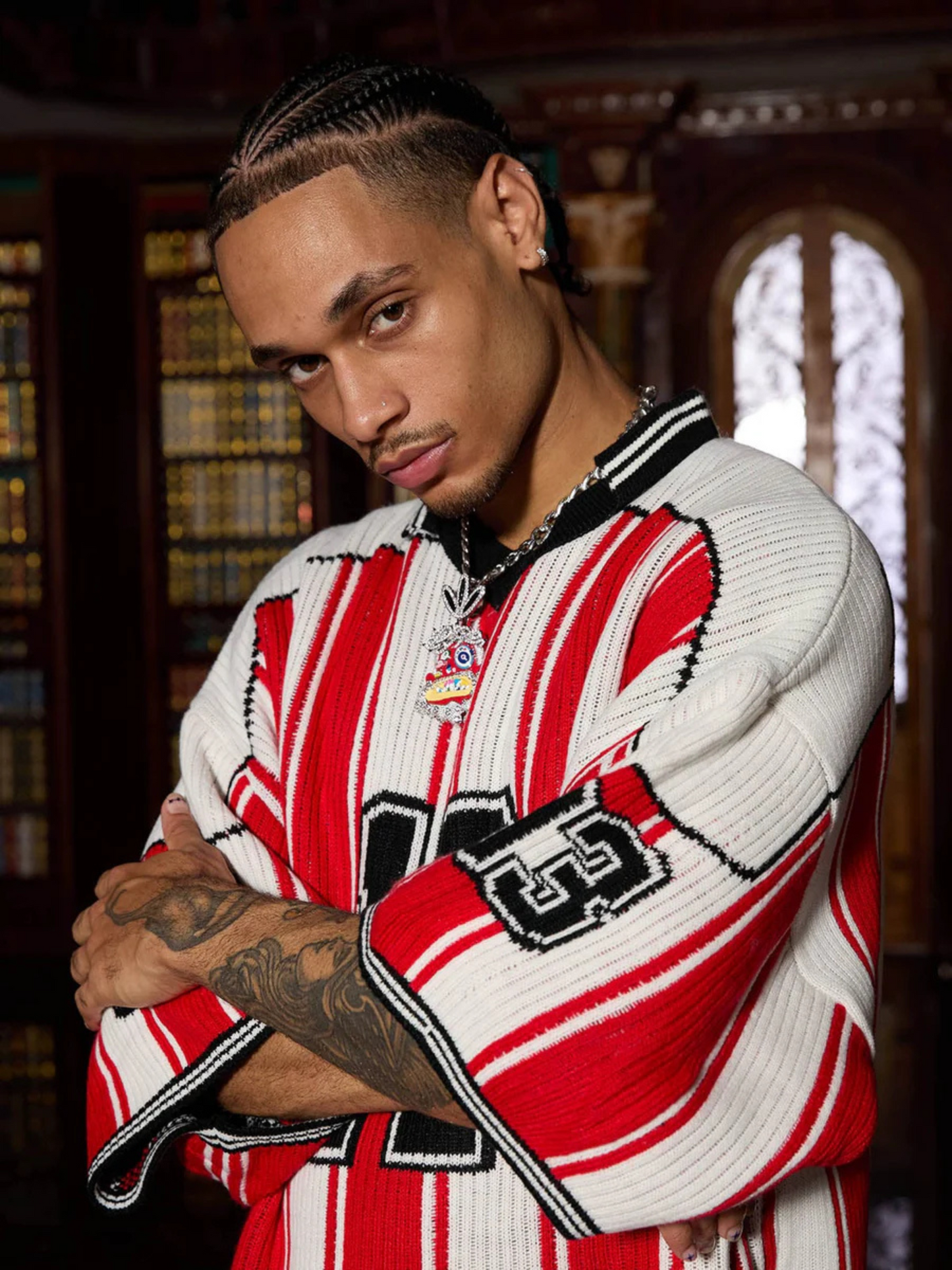 Retro Varsity Stripe Tee