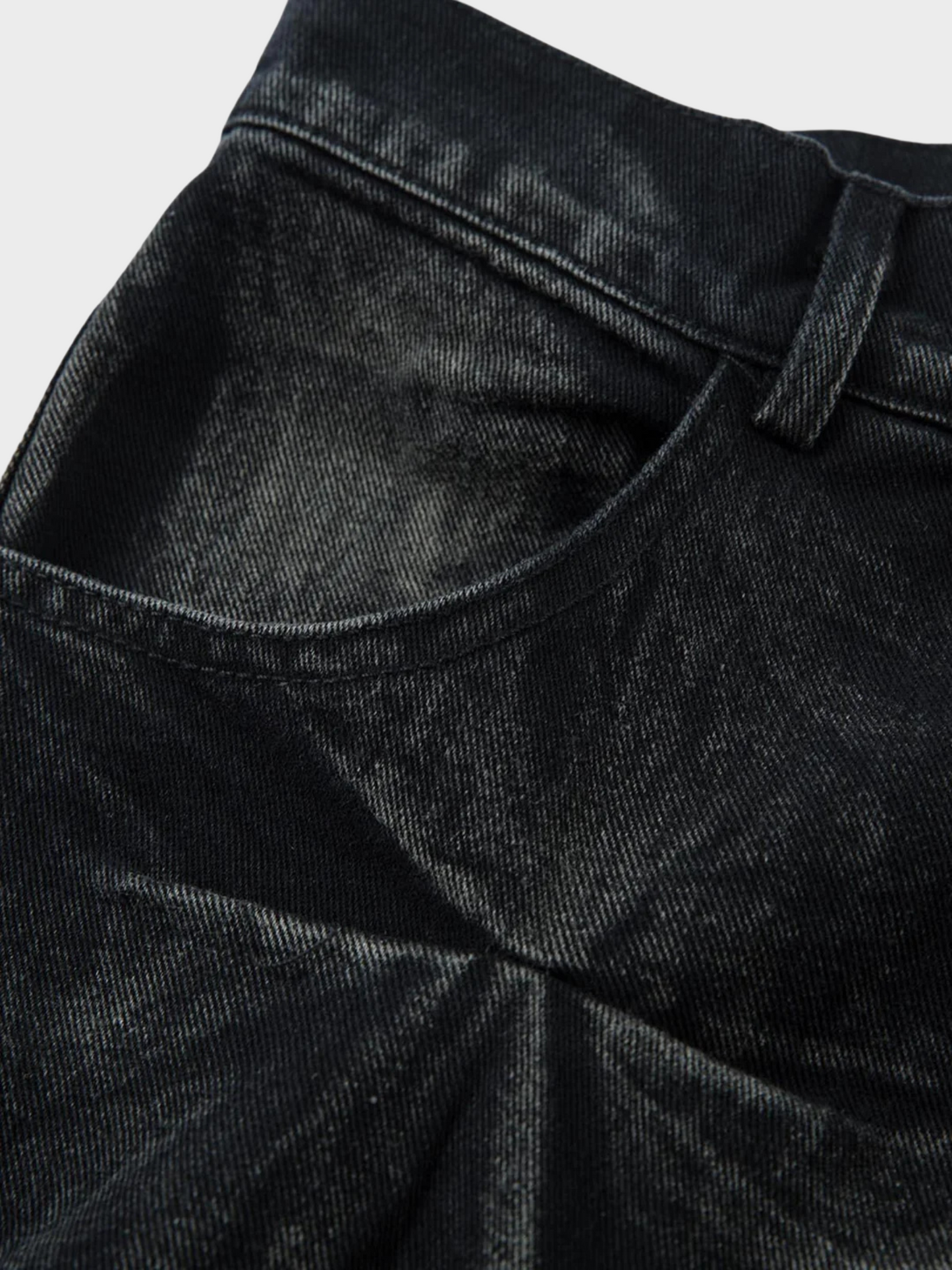 Amalfi® Vintage Pleated Wash Jeans