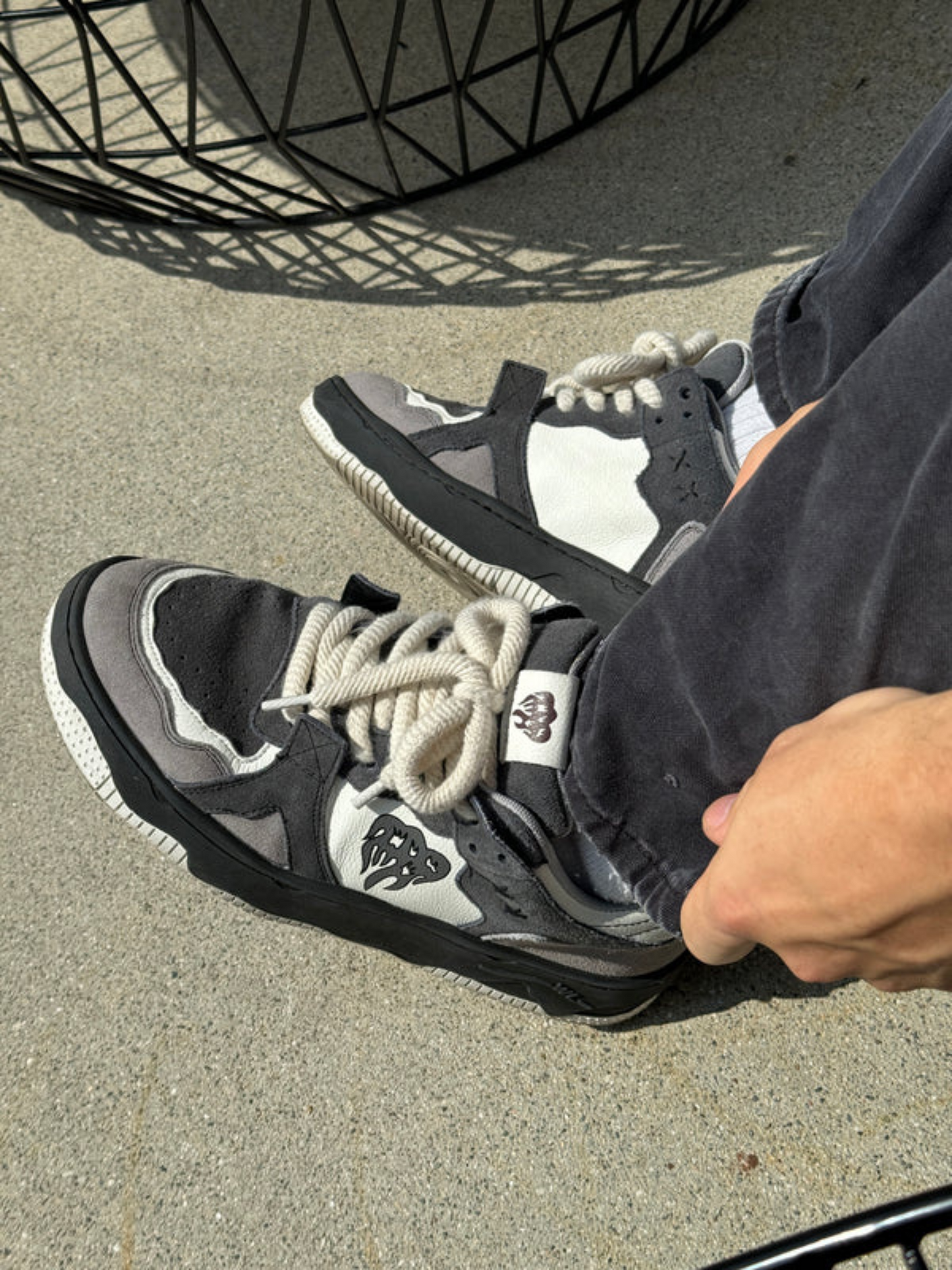 Retro Flame Sneaker