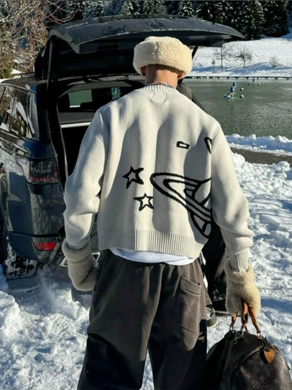 Amalfi Orbit Knit Sweater