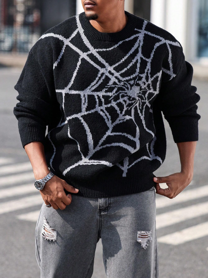 Webbed Vision Knit Sweater