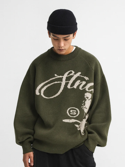 Urban Stride Knit Sweater
