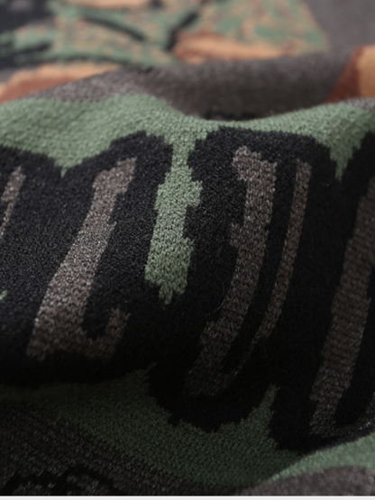 Woodland Bear Knit Sweater