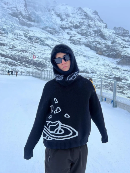 Amalfi Orbit Knit Sweater