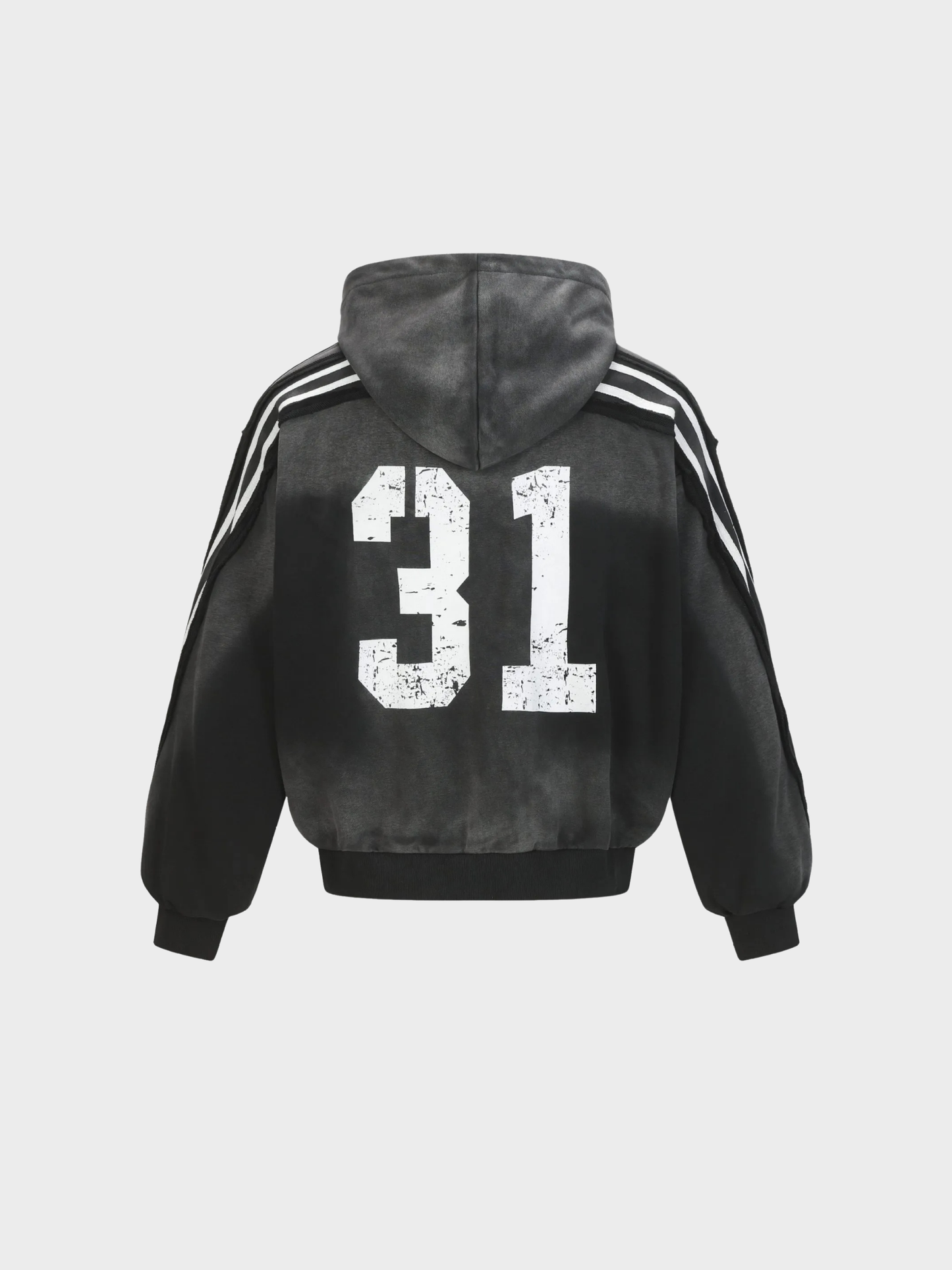 Varsity Shadow Zip Hoodie