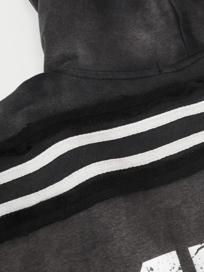 Varsity Shadow Zip Hoodie