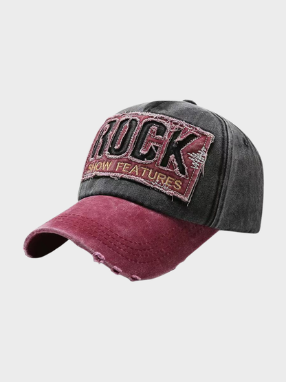 Vintage Rock Distressed Cap