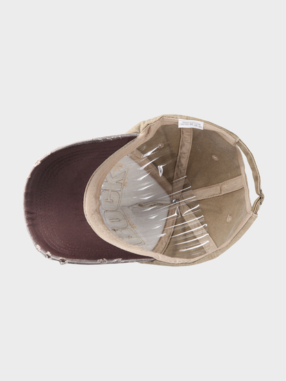 Vintage Rock Distressed Cap