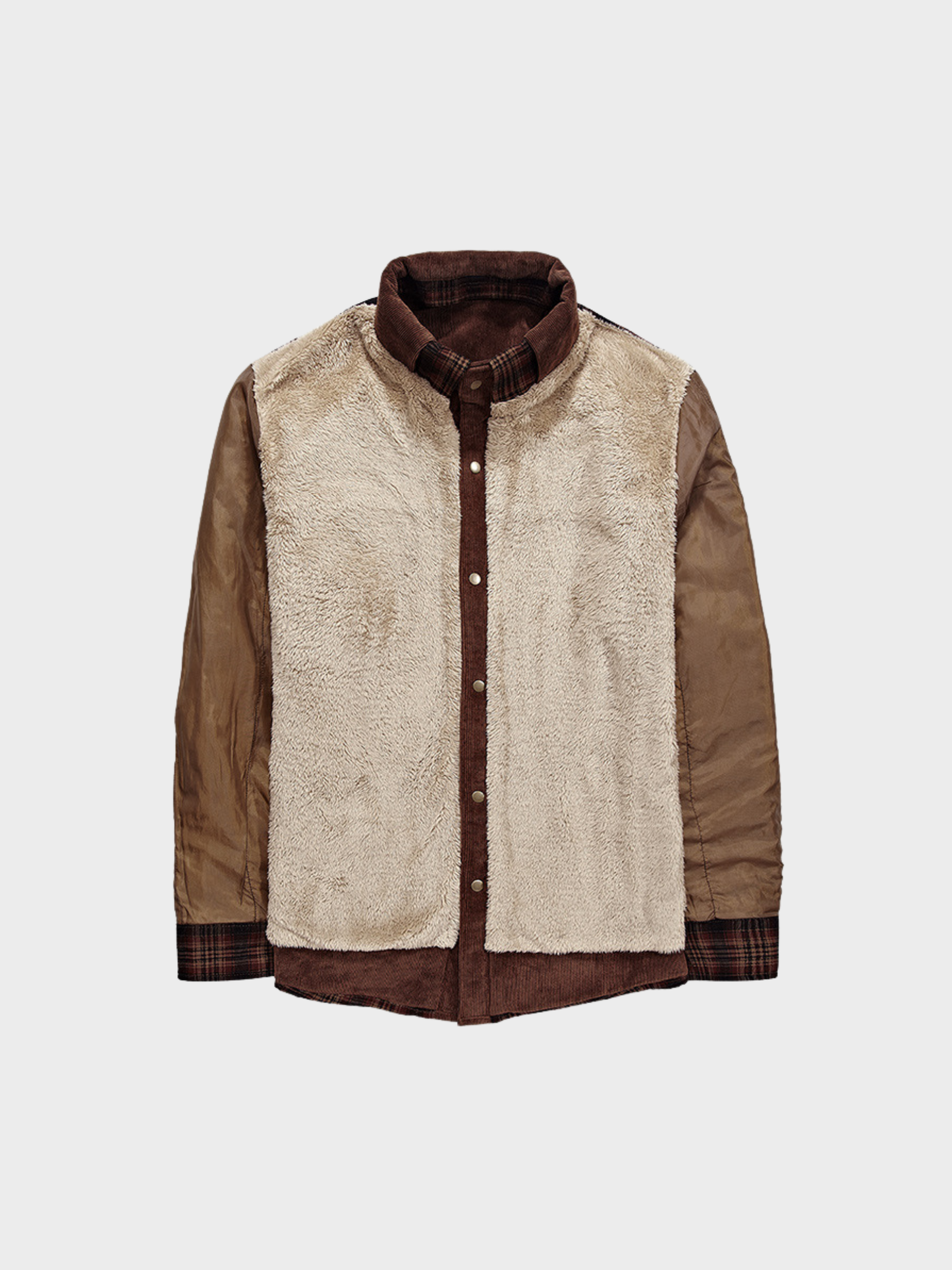 Sherpa Lined Flannel Jacket