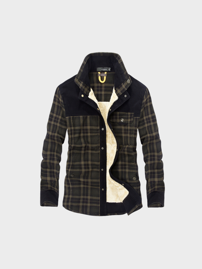 Sherpa Lined Flannel Jacket