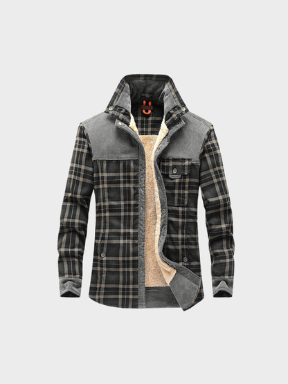 Sherpa Lined Flannel Jacket