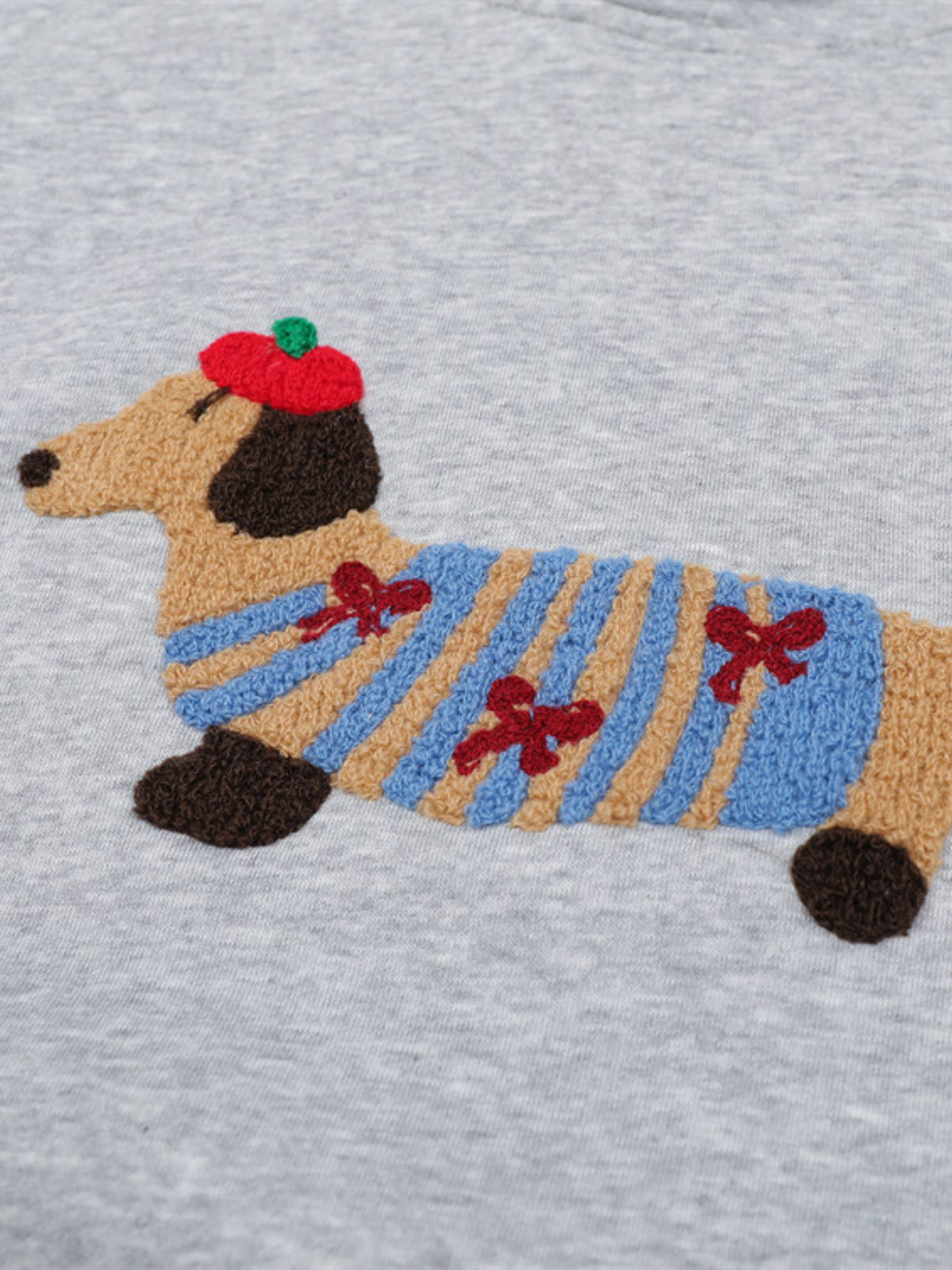 Amalfi® Cozy Pup Embroidered Hoodie