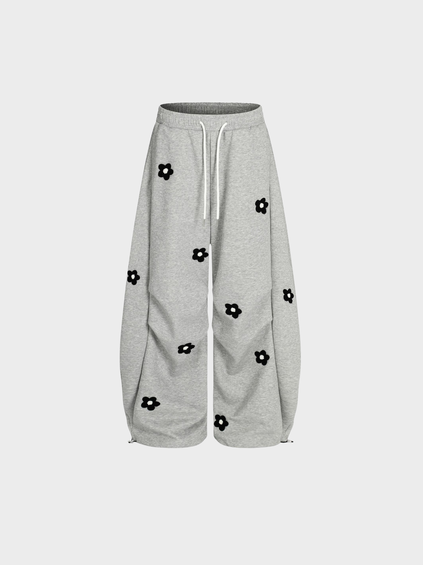 Amalfi® Embroidered Bloom Barrel Sweatpants