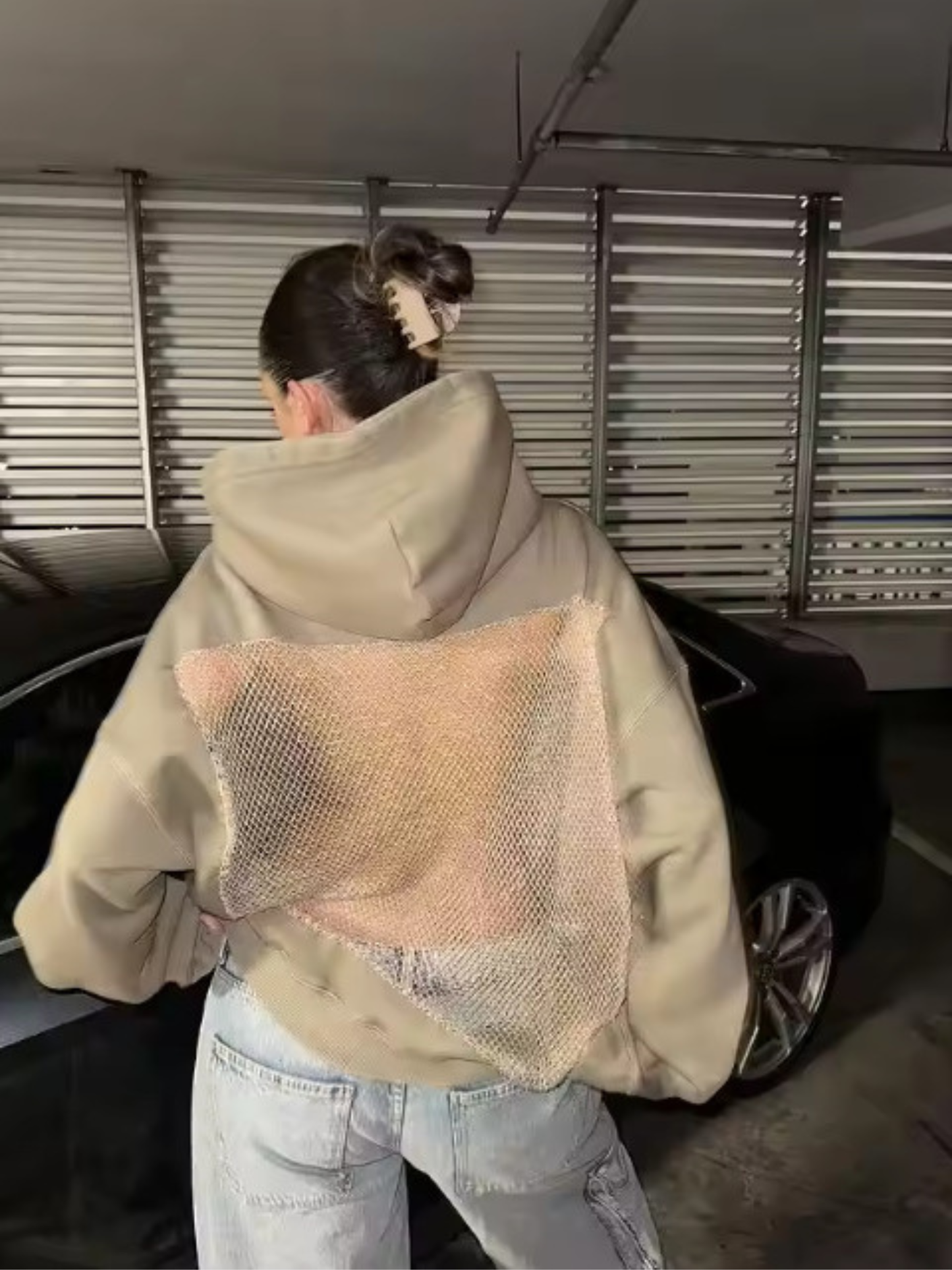 Eclipse Mesh Back Hoodie