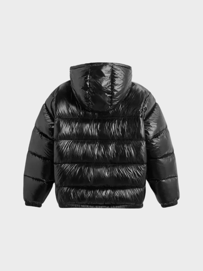 Obsidian Hooded Puffer Jacket