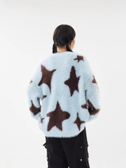 Cosmic Fluff Star Sweater