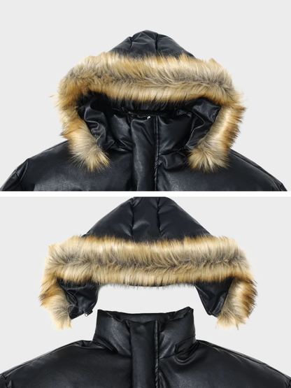 Ironclad Fur Collar Puffer Jacket