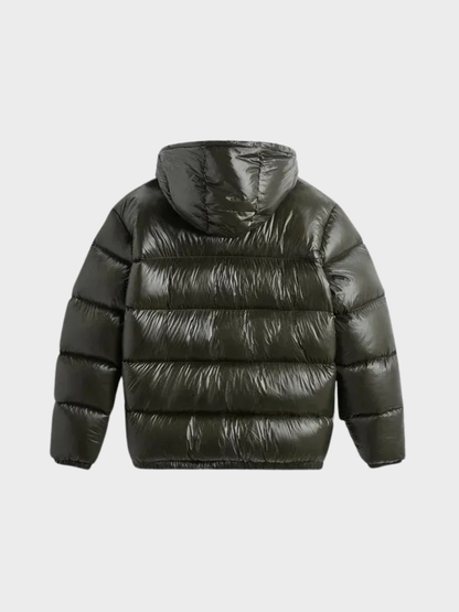 Obsidian Hooded Puffer Jacket