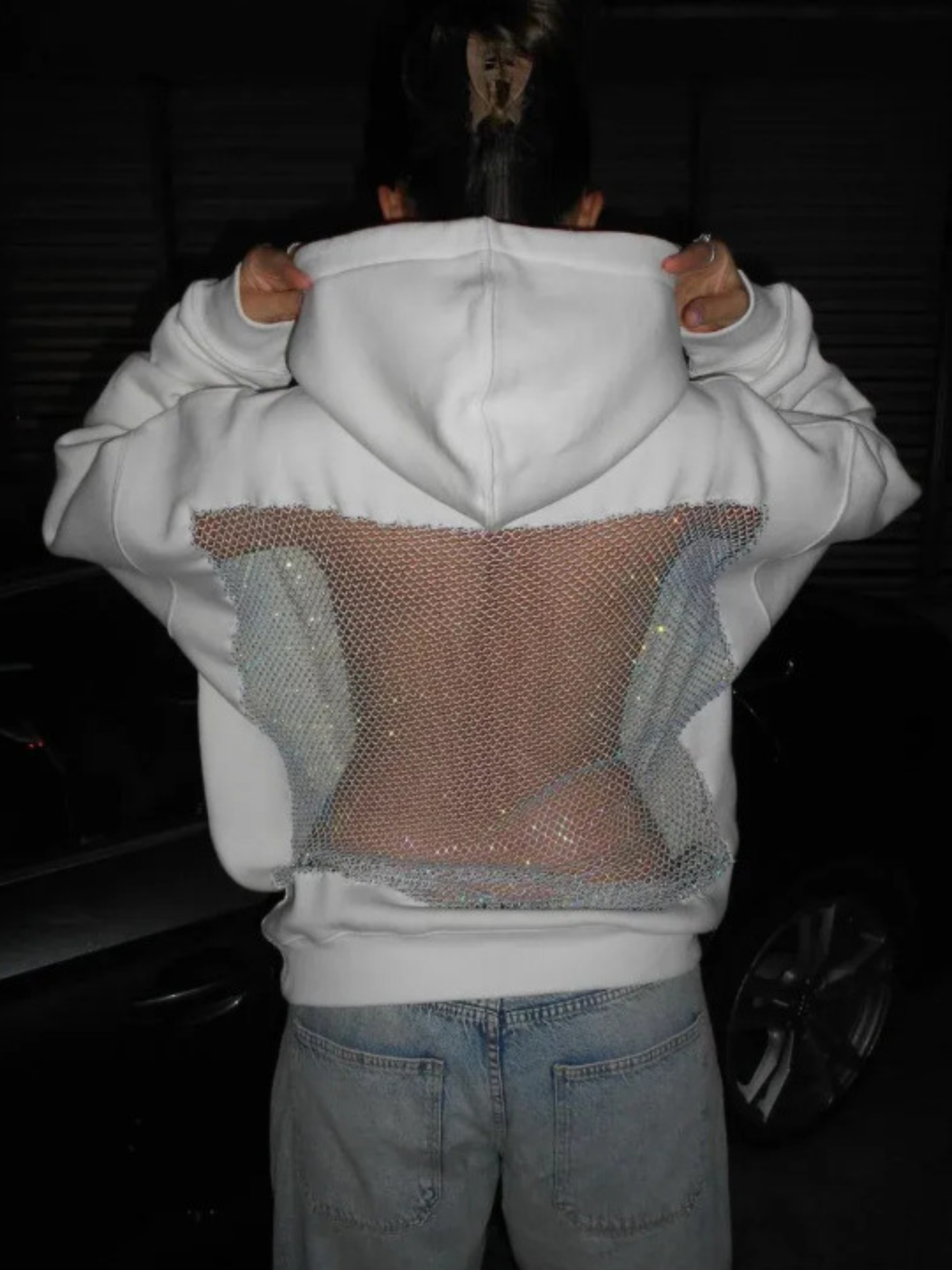 Eclipse Mesh Back Hoodie