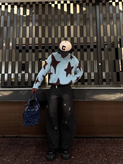 Cosmic Fluff Star Sweater