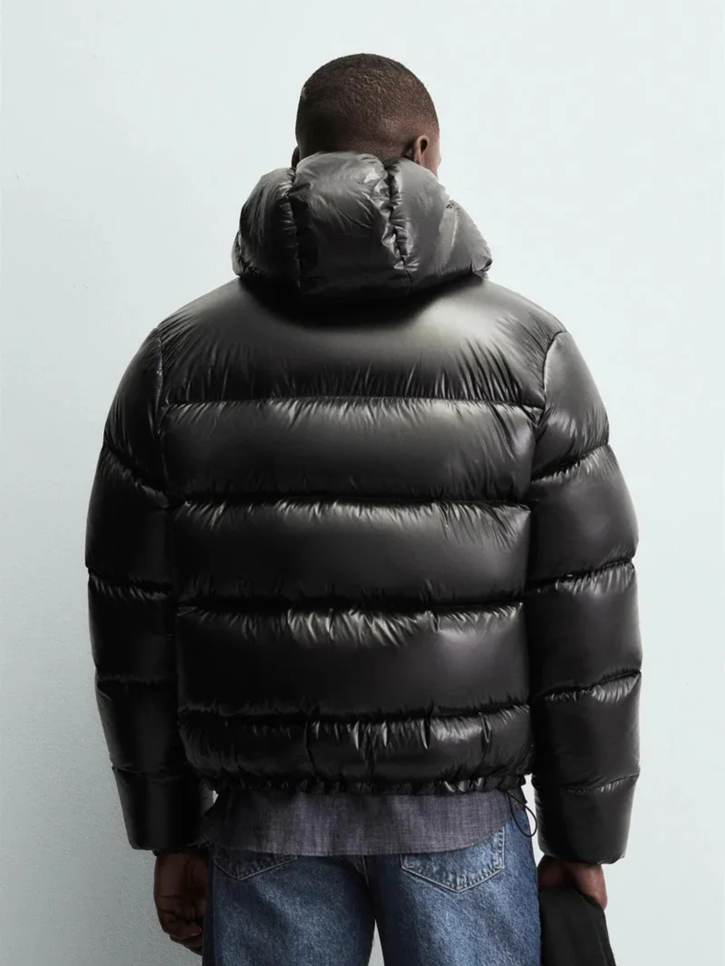 Obsidian Hooded Puffer Jacket