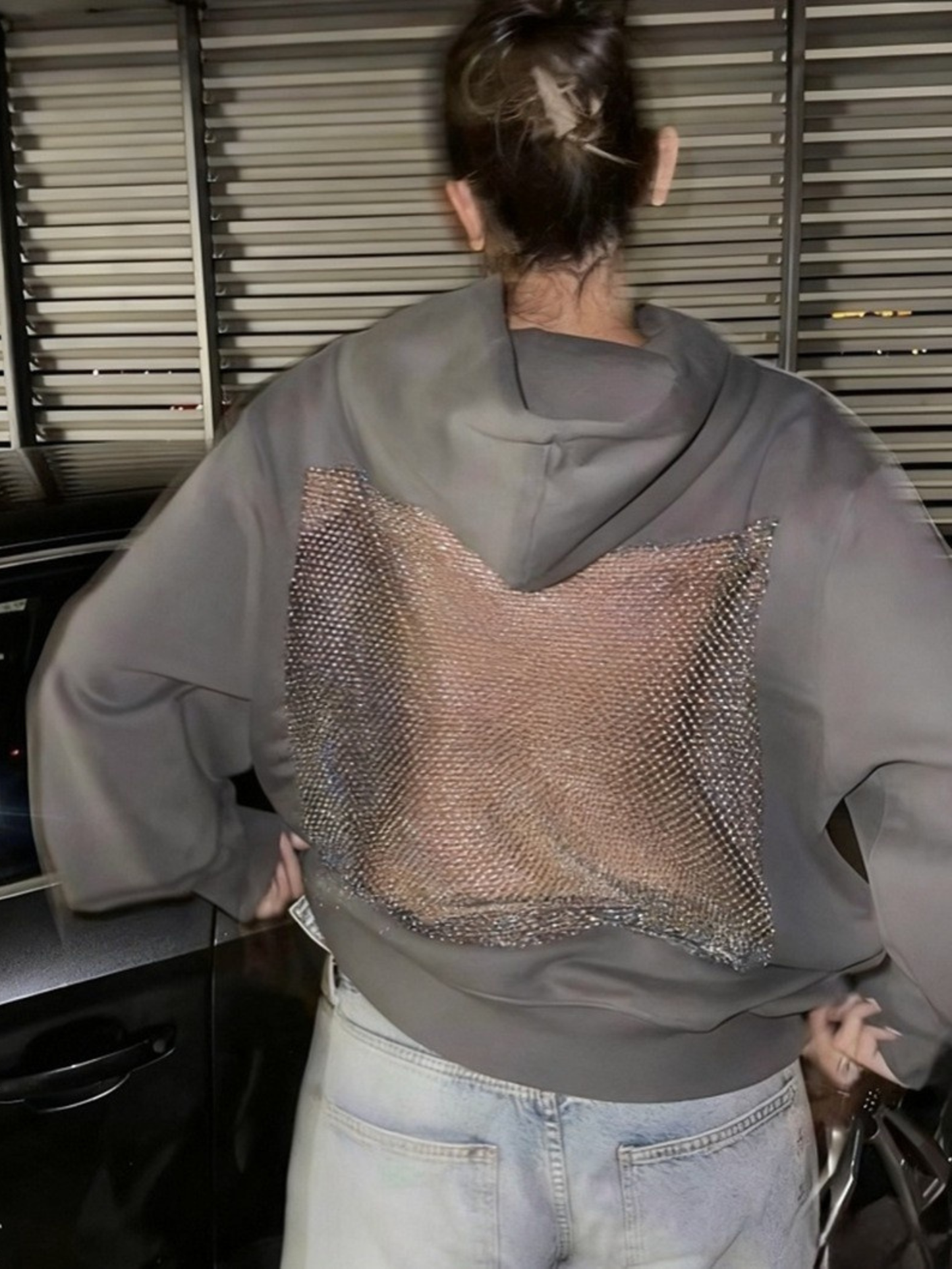 Eclipse Mesh Back Hoodie