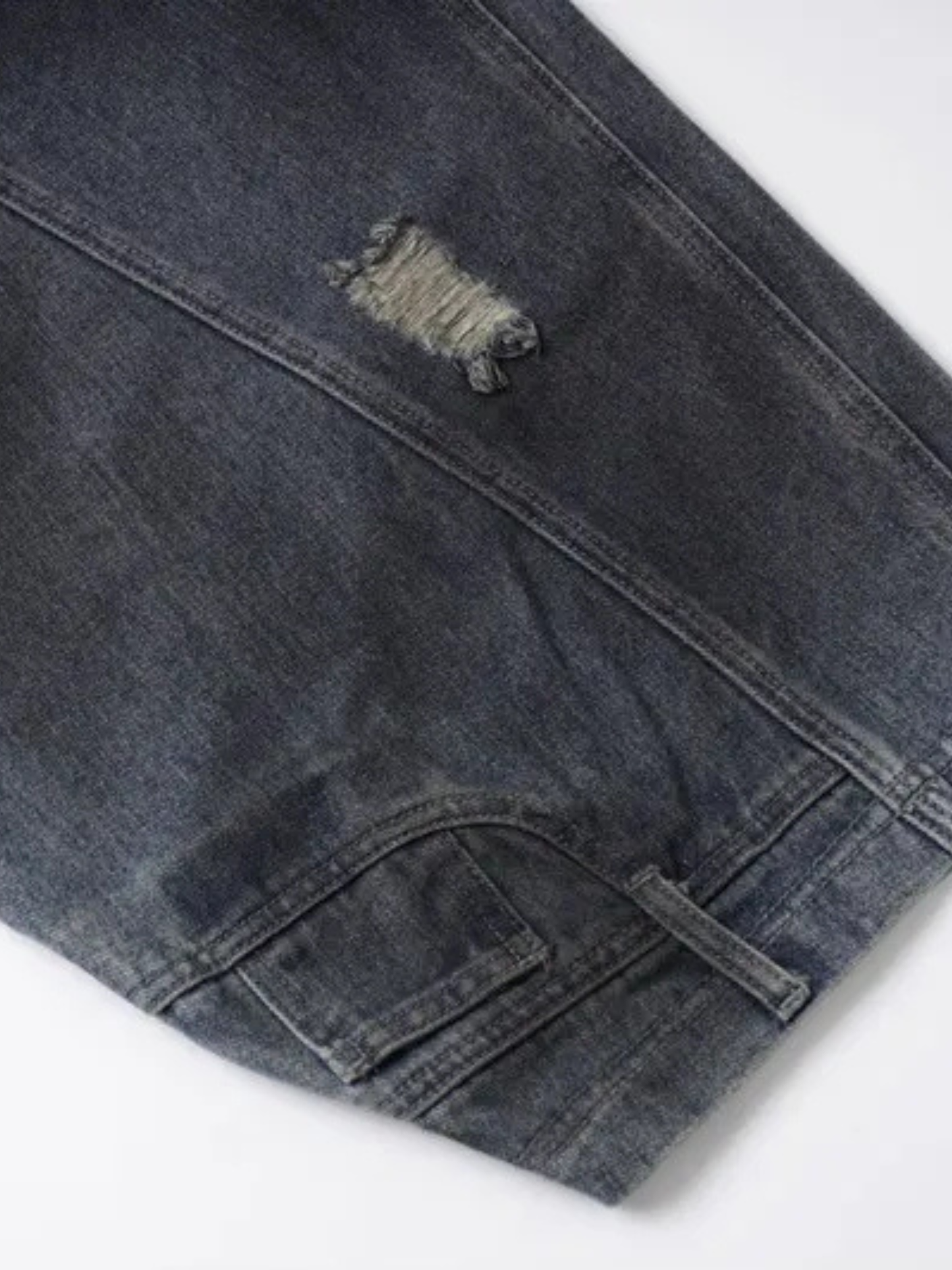 Deconstructed Revival Barrel Jeans