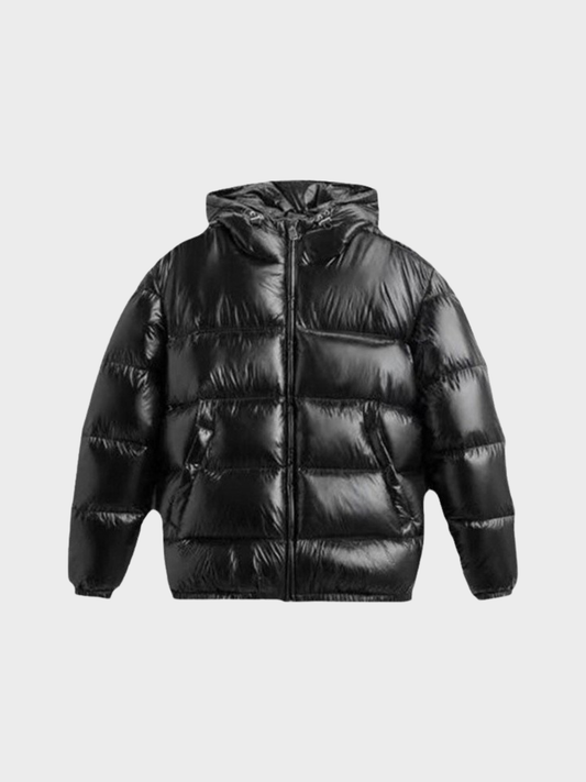 Obsidian Hooded Puffer Jacket