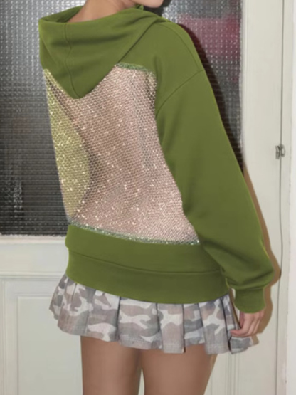 Eclipse Mesh Back Hoodie