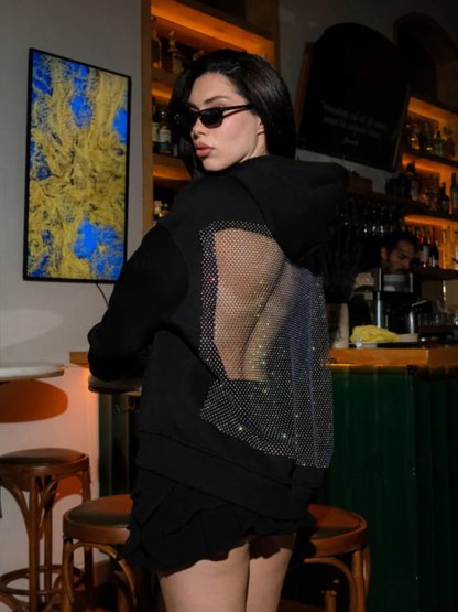 Eclipse Mesh Back Hoodie