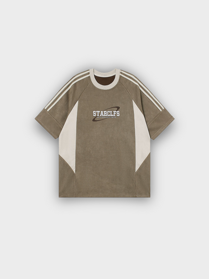 Amalfi Orbit Suede Tee