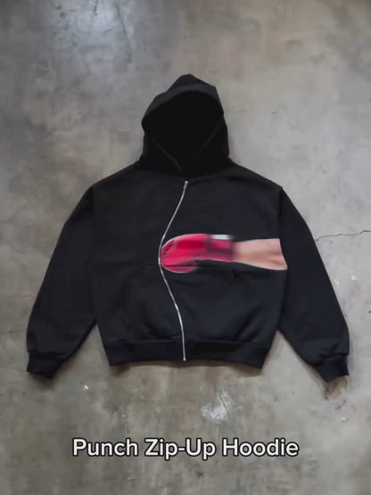 Punch Zip-Up Hoodie